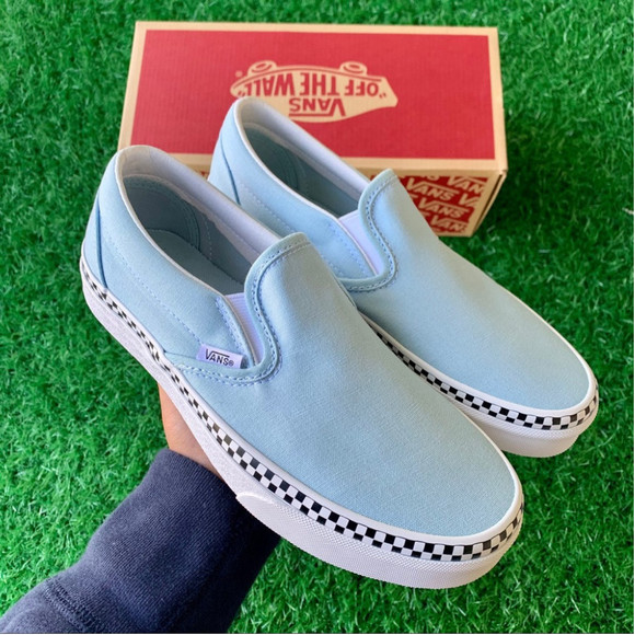 Vans Classic Slip On Check Foxing - Picture 7 of 7